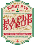 Buddy the Elf Maple Syrup UV DTF Decal