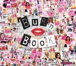 Burn Book 20 or 30 oz Skinny Adhesive Vinyl Wrap