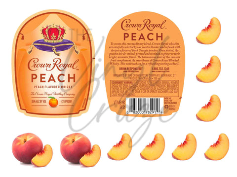 CR Labels with Fruit - Adhesive Vinyl Decals