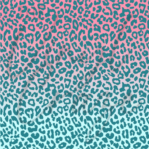 Ombre Cheetah Adhesive Vinyl