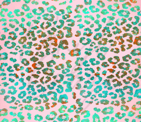 Cheetah Patina 20 oz Skinny Adhesive Vinyl Wrap