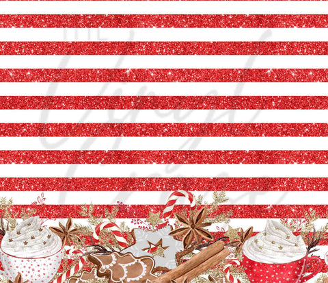 Christmas Cocoa Prints 12 x 12 and Wraps