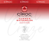 Ciroc 20 or 30 oz Skinny Adhesive Vinyl Wrap