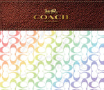 Coach Wrap Leather 20 or 30 oz Skinny Adhesive Vinyl Wrap