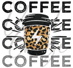 Coffee Coffee Coffee Coffee Wrap, 12 x 12 and Decal JPEG Download