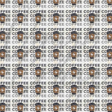 Coffee Coffee Coffee Coffee Wrap or 12 x 12