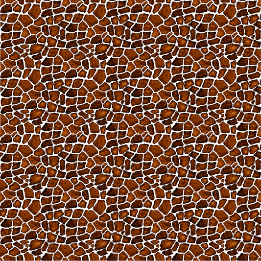 Dark Brown Giraffe  - Adhesive Vinyl