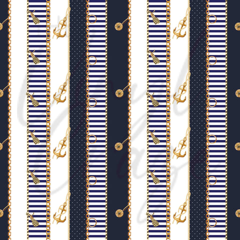 Designer Nautical Adhesive Vinyl