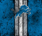 Detroit Lions 20 or 30 oz Skinny Adhesive Vinyl Wrap