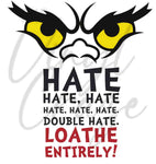 Double Hate Wrap or Decal JPEG Download