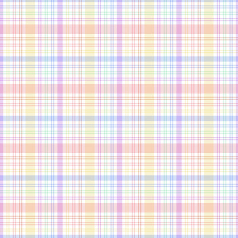 Easter Plaid - Adhesive Vinyl