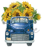 Farm Fresh Sunflowers Wrap, 12 x 12 and Decal JPEG Download