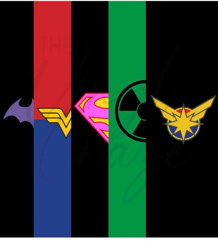 Female Superheroes Pen Wraps