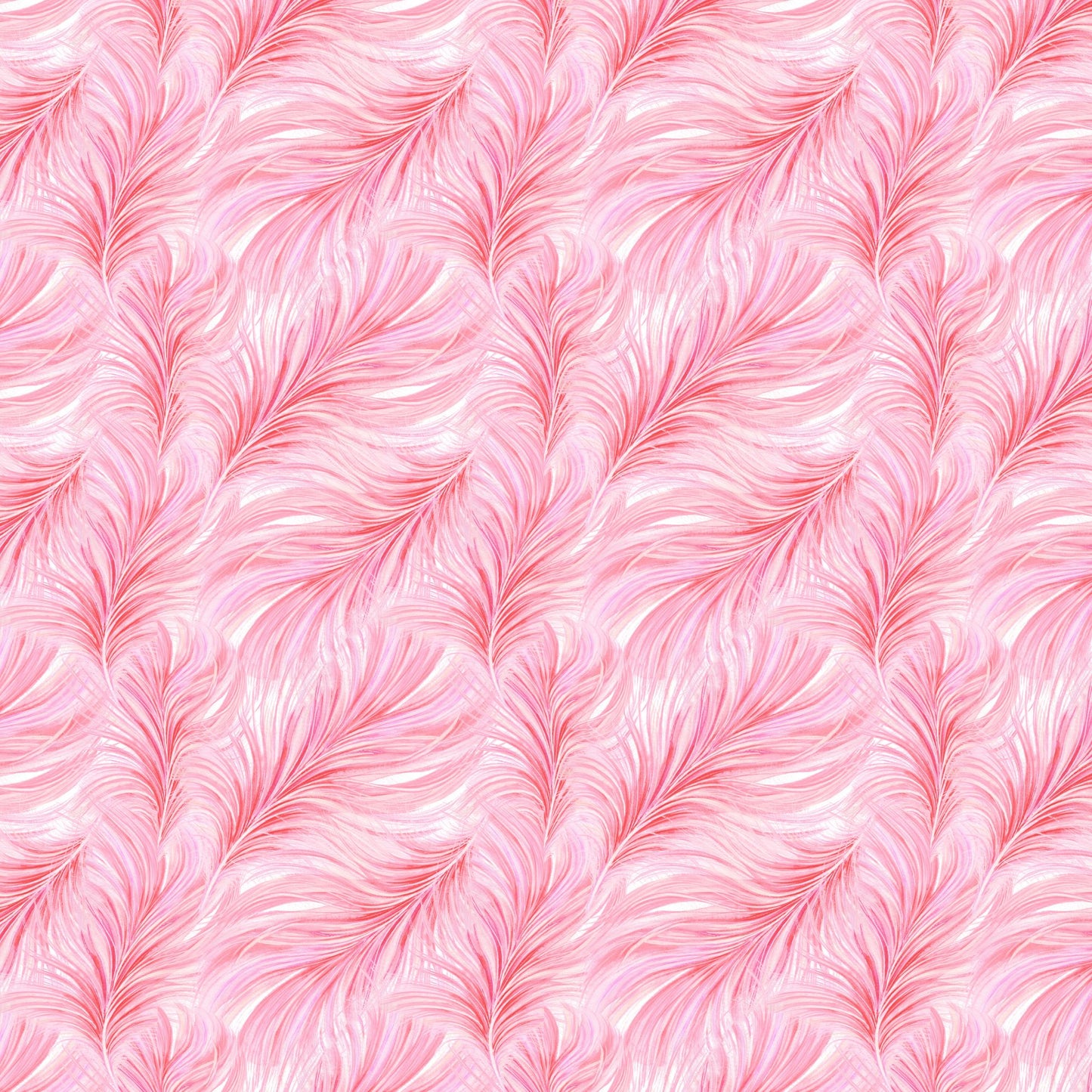 Flamingo Feathers - Adhesive Vinyl