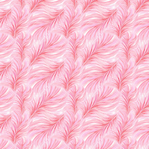 Flamingo Feathers - Adhesive Vinyl