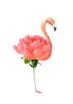 Flamingo Flower - Adhesive Vinyl Decal
