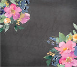 Floral Chalkboard Adhesive Vinyl Wrap