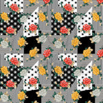 Floral and Stripes Adhesive Vinyl