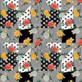 Floral and Stripes Adhesive Vinyl