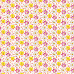 Flower Polka Dot - Adhesive Vinyl