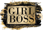 Girl Boss UV DTF Decal