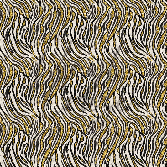 Glitter Craze Zebra - Adhesive Vinyl