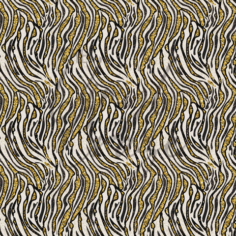 Glitter Craze Zebra - Adhesive Vinyl