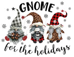 Gnome for the Holidays UV DTF Decal