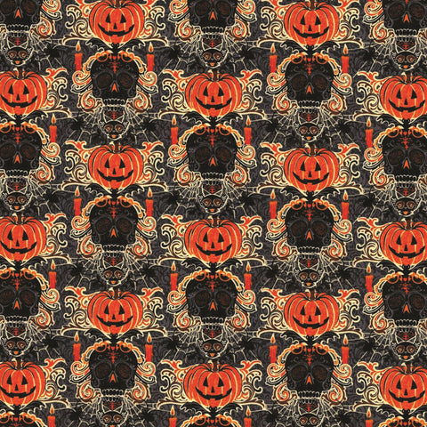 Halloween Skulls - Adhesive Vinyl