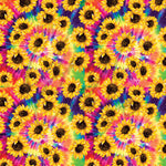 Hippie Sunflowers - Adhesive Vinyl