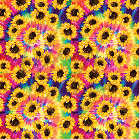 Hippie Sunflowers - Adhesive Vinyl