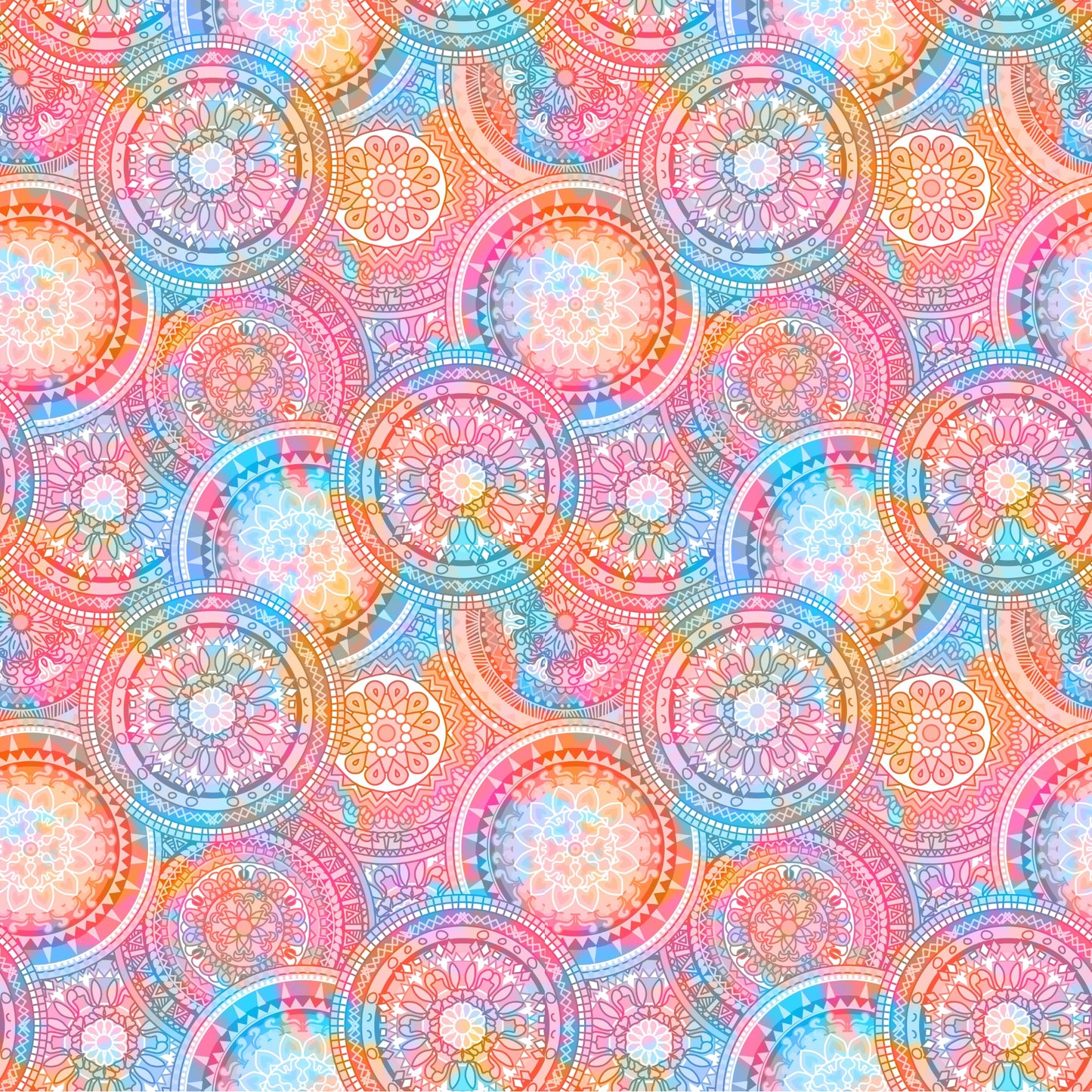 Hippie Mandala - Adhesive Vinyl