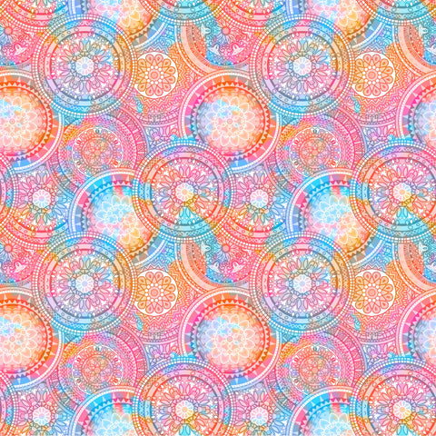 Hippie Mandala - Adhesive Vinyl