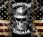 Journeyman and Lineman 20 or 30 oz Skinny Adhesive Vinyl Wrap