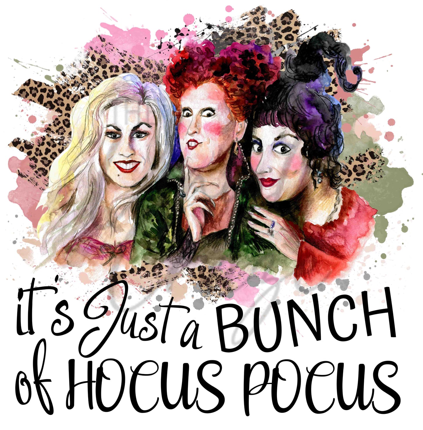 Just A Bunch of Hocus Pocus UV DTF Decal