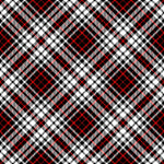 Ladybug Plaid - Adhesive Vinyl