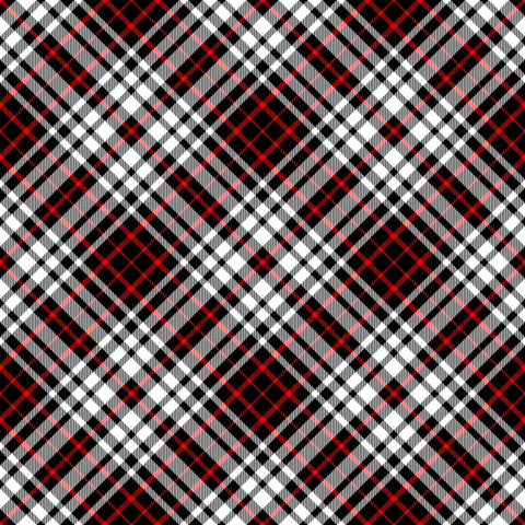 Ladybug Plaid - Adhesive Vinyl