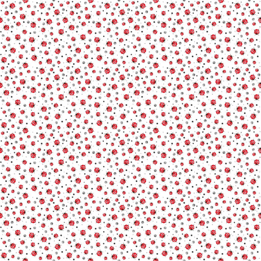 Ladybug Polka Dot - Adhesive Vinyl