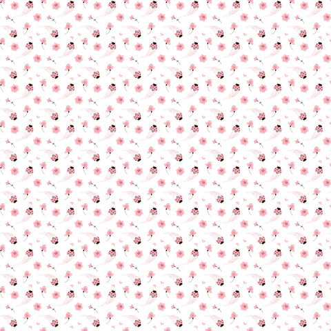 Pink Ladybugs - Adhesive Vinyl