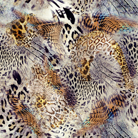 Leopard Snakeskin Print - Adhesive Vinyl