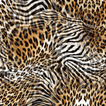 Leopard Zebra - Adhesive Vinyl