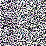 Lisa Frank Cheetah - Adhesive Vinyl