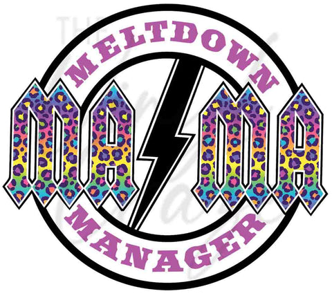 MAMA: Meltdown Manager UV DTf Decal