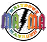 MAMA: Meltdown Manager UV DTf Decal