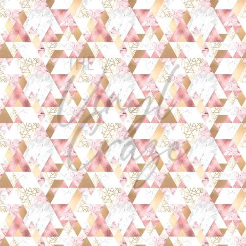 Marbled Triangles - Adhesive Vinyl