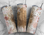 Barnwood Floral Adhesive Vinyl Wrap