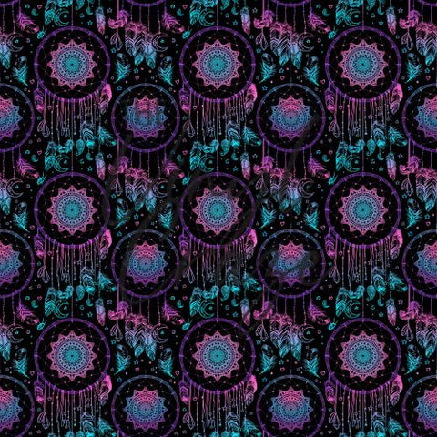 Neon Dreamcatcher - Adhesive Vinyl