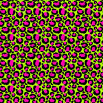 Neon Safari Adhesive Vinyl