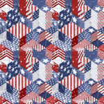 Patriotic Quilt - Adhesive Vinyl