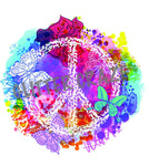 Peace UV DTF Decal